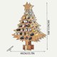 thumbnail image 3 of Christmas Wine Advent Calendar,24 Days Countdown Advent Calendar Decoration Wine Stand,christmas Tree Bottle Holder, 3 of 4
