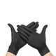 thumbnail image 1 of Guantes desechables de vinilo negro medianos 100, sin látex ni polvo, guantes para exámenes médicos, guantes quirúrgicos, para el hogar, de limpieza y para alimentos, 1 of 8