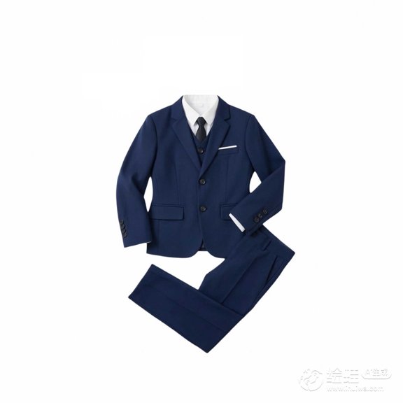 oqasdz Boys Summer Outfits Stylish Formal Classic Long Sleeve Suit Set and Pants 5 Piece for Wedding School Events Clothes Sets