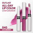 thumbnail image 3 of COVERGIRL Outlast All Day Lip Color with Top Coat, Jazzberry 040, 0.06 oz / 0.07 fl oz, 3 of 13