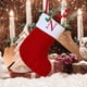 thumbnail image 1 of Calcetines navideños con iniciales bordadas | Calcetines de punto para decorar la chimenea | Regalos personalizados para la familia | Juego de decoración festiva para el hogar (1 unidad), 1 of 2