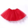 thumbnail image 3 of Children's Skirt Tulle Ballet Skirt Classic Layered Tutu Skirt Lightweight Dance Costume Skirt with Elastic Waistband for Performance Party Events, 3 of 3
