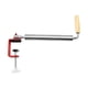 thumbnail image 4 of Rodillo de amasar de acero inoxidable antiadherente con mango de madera para hacer masa S, 4 of 9