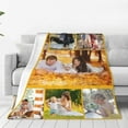 thumbnail image 3 of Personalised Blanket, Custom Blanket, Personalised Photo Blanket, Customised Photo Blanket Personalised for Adults Kids, Personalised Gifts for Mum, Dad, Boyfriend, Girlfriend (1 photo), 3 of 6