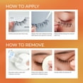 thumbnail image 4 of KISS My Lash but Bolder 3D Volume False Eyelashes, Strip Lashes, Big Personality, Black, 1 Pair, 4 of 12