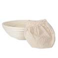 thumbnail image 5 of 12 Pack 9" Round Banneton Proofing Baskets with Cloth Liner - Premium Artisan Rattan Bread Proofing Basket Set for Sourdough, Artisan Boules & Dough Rising – Bulk Supply for Home & Bakery, 5 of 9