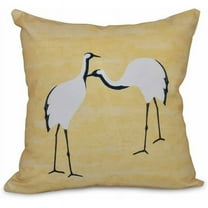 Simply Daisy 16" x 16" Stilts Animal Print Pillow