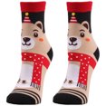 thumbnail image 4 of JeashCHAT Women Cute Christmas Vintage Printing Thicker Socks Long Sock Comfortable Socks, 4 of 4