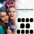 thumbnail image 4 of 10pcs Microphone Windscreen Sponge Cover Mic Foam Protective Caps (Black) Musical Instrument Accessories, 4 of 6