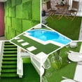 thumbnail image 5 of Efavormart 24 Sq.ft Artificial Grass Carpet Rug Grass Mat For Patio Balcony(6ft Wx4ft L), 5 of 10