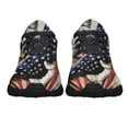 thumbnail image 5 of German Shepherd American flag U S Shoes Sneakers for Women Men Black Size 9.5, 5 of 7