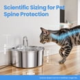 thumbnail image 6 of FWMB 108oz/3.2L Stainless Steel Cat Water Fountain with 3 Filters, Dishwasher Safe Automatic Pet Fountain for Dogs & Cats, Ultra-Quiet Pet Water Fountain for Multi-Pet Homes, Cat Fountains Indoor, 6 of 14