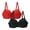 Purple, variant on Womens Bras 2PC Set Plus Size Lace Bra BCDE Cup 34/75-44/95 Push Up Bras for Women