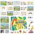 thumbnail image 1 of Libro de actividades Montessori para niños, habilidades motoras finas, regalos de Navidad, libro de pegatinas para niños pequeños, libros para colorea, 1 of 9