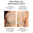 thumbnail image 2 of Glamorise Soutien-Gorge de Sport Sans Rebond à Maintien Complet pour Femmes, 2 of 7