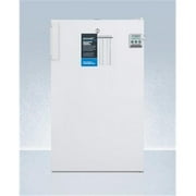 Accucold CM411L7PLUS2 General Purpose Counter Height Refrigerator-Freezer with NIST Calibrated Thermometer, White