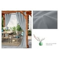 thumbnail image 3 of Étui pack Moderne simple Imperméable Couleur Unie Trilon transparent Perforé Résistant aux UV Tissu Rideau, 3 of 8