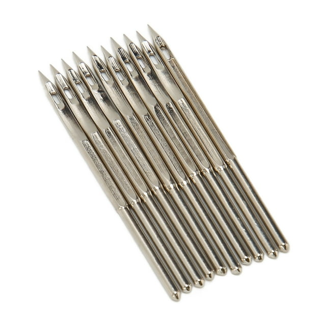 Embroidery Needles, 10Pcs Sewing Machine Needles DIY Industrial Embroidery Machine Needles 5cm Sewing Needles for Flyingman Gk26 1A Series for Newlong NP 7A