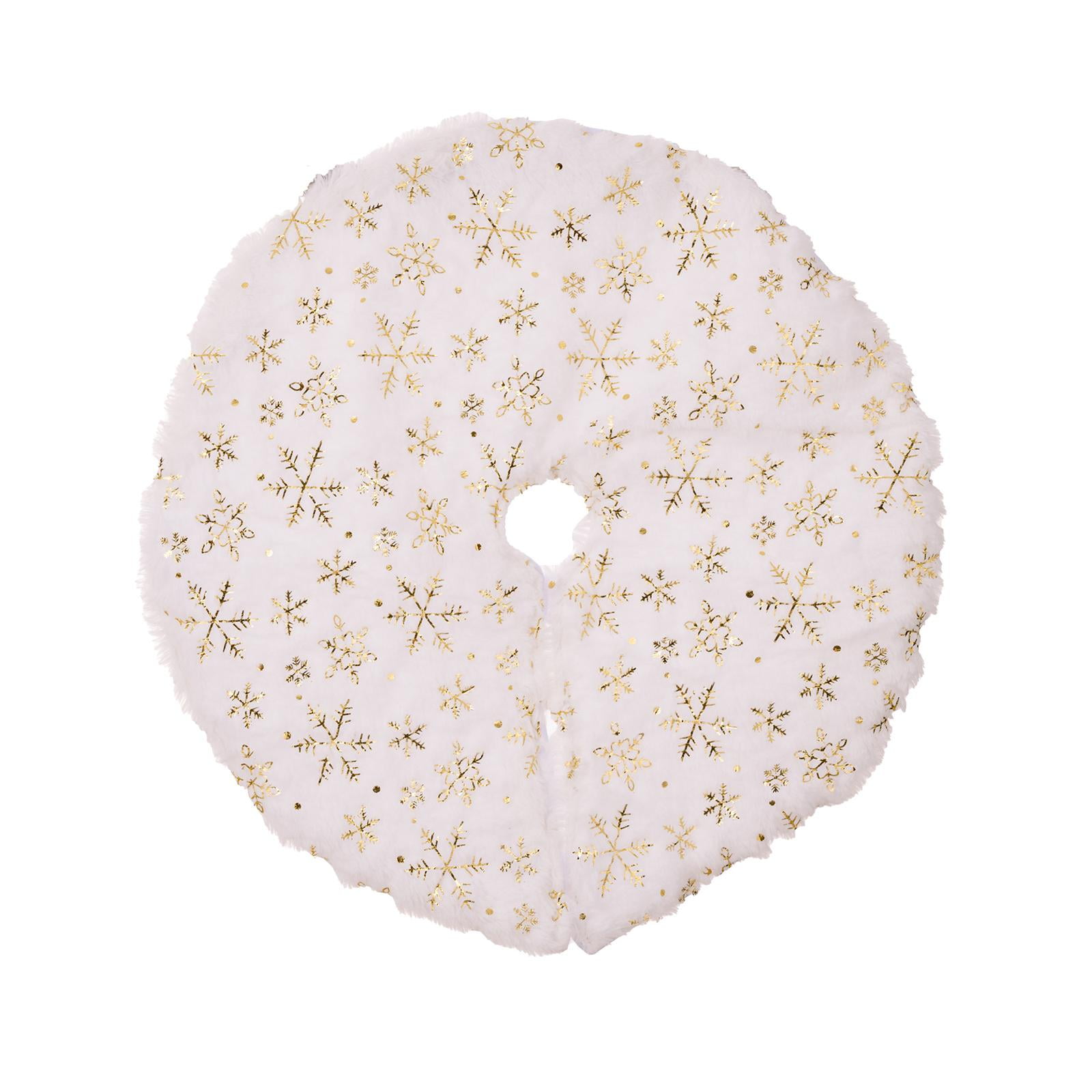 Small Christmas Tree Skirts Ornament Household Floor Mat Cover Carpet