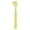 Yellow, variant on Yellow Telescopic Back Scratcher With Handle For Hard To Reach Areas