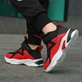 thumbnail image 5 of Kids Boys Breathable Basketball Shoes Toddler High Top Fashion Slip On Sneakers Casual Non Slip Sports Shoes, 5 of 8