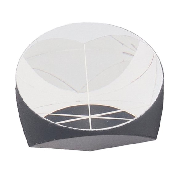 Corner Cube Prism, Trihedral Retroreflector Polished 25.4mm Diameter for Measurement