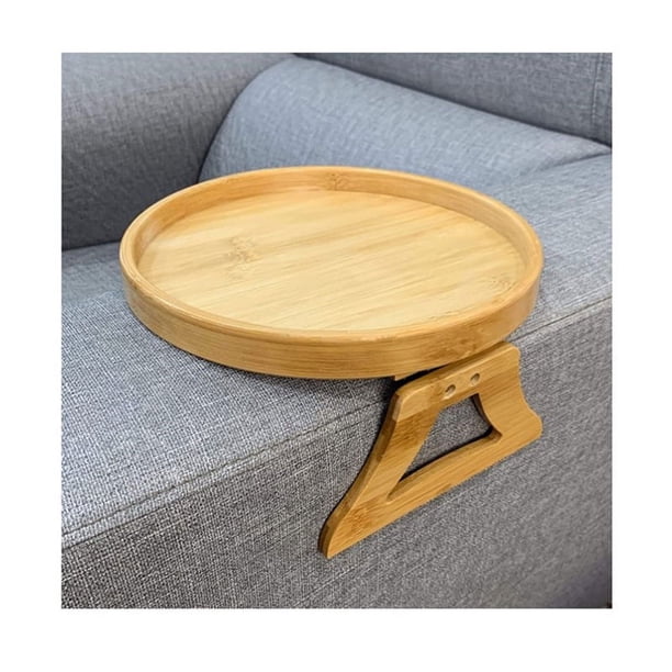 Bandeja para reposabrazos de sofá Bandeja para reposabrazos de sofá acogedora Bandeja para reposabrazos de sofá de madera Disco de sofá plegable