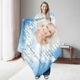 thumbnail image 5 of Custom Memorial Blanket for Loss of Loved One - A Letter from Heanven Sympathy Blanket Loss of Dad Mom Husband Wife Friend in Loving Memory Blanket Personalized A Blankets, 5 of 5