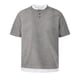 thumbnail image 5 of pstuiky camisetas camisas para hombre, Blusas/camisetas casuales de verano para hombre, de color liso y cuello redondo camisetas de hombre xxl, 5 of 5