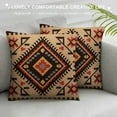 thumbnail image 3 of HENGT  Ethnic Pattern Throw Pillow Cover, Tribal Print Pillow Cover Case, American Throw Pillow Case Funny Quotes Cushion Cover, 3 of 5