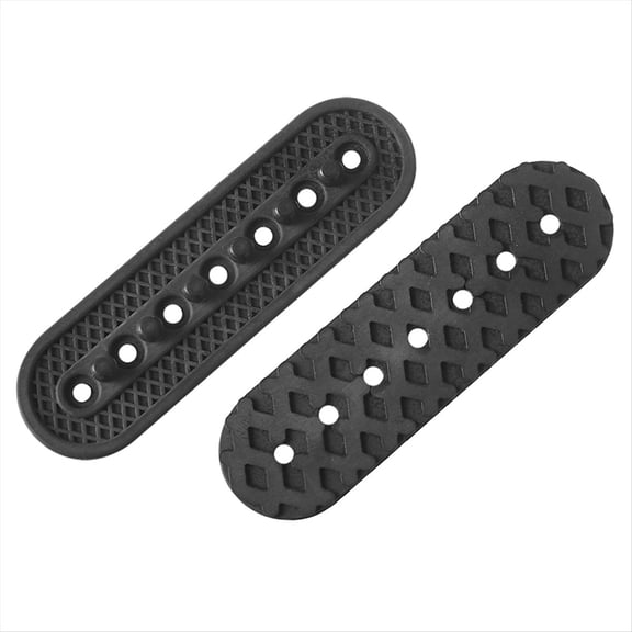 2Pack Hat Extender, 3D Printed Hat Size Extension Accessories, Holes Adjustable Cap Half Size Extender Black