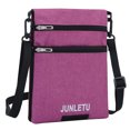 thumbnail image 3 of Bolsa de viaje para el cuello correa ajustable bolsa para pasaporte doble cara para hombres y mujeres, 3 of 6