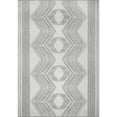 thumbnail image 5 of nuLOOM Ranya Tribal Indoor/Outdoor Area Rug, 6' 7" x 9', Ranya Light Grey, 5 of 9