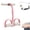 Light Pink, variant on Upper Belly Resistance Band, Foot Pedal Resistance Band, 6-Tube Elastic Yoga Pedal Puller, Multi-Function Yoga Elastic Pull Rope for Abdominal, Waist & Leg Slimming