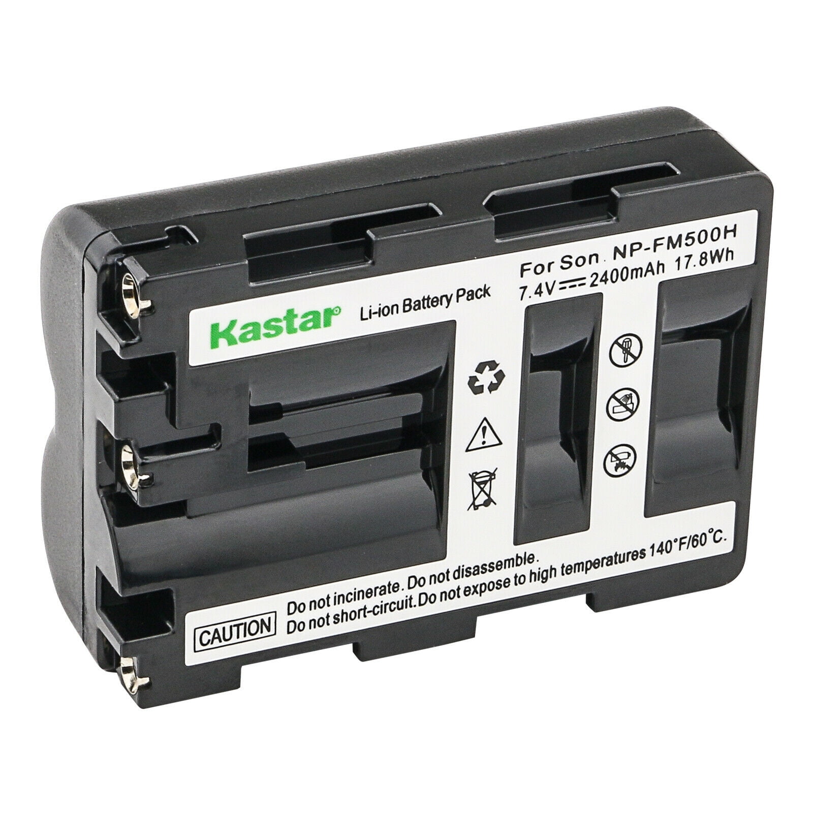 Kastar 1-Pack Battery NP-FM500HN 7.4V 2400mAh Replacement for Sony