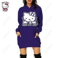 thumbnail image 3 of Hello Kitty Sweat à Capuche Imprimé pour Femmes Automne Hiver 2023 Mode Pulls Femme Robe Décontractée Mode Urbaine, 3 of 7