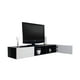 thumbnail image 1 of Repisa Escritorio Flotante con Puertas para TV Minimalista DECOMOBIL  RTVF-120X30-NM/BA, 1 of 4