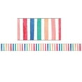 thumbnail image 2 of Teacher Created Resources Watercolor Stripes Border Trim, 35 Feet Per Pack, 6 Packs, 2 of 2