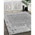 thumbnail image 2 of Ahgly Company Indoor Rectangle Patterned Platinum Silver Gray Area Rugs, 3' x 5', 2 of 6