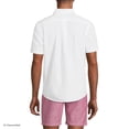 thumbnail image 2 of Lands' End Men's Short Sleeve Seersucker Shirt, 2 of 4