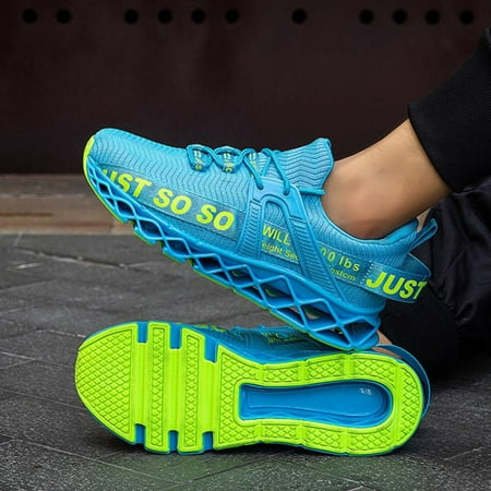 

Clearance! Men S Sneakers Fashionable Men Sports Knitted Running Shoes Ultra Lightweight Men Sneakers