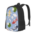 thumbnail image 1 of Balery Colorful Koi Fish Mochila para hombre y mujer - Tela Oxford 600D resistente - Gran capacidad, resistente al agua, ideal para la escuela, viajes y senderismo, 1 of 6