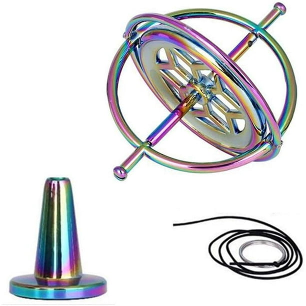 Mechanical Gyroscopic Physics In Anti-gravity Gyroscope Metal, Toy