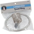 thumbnail image 4 of Cambridge Towel Ring, Satin Nickel by Stone Harbor Hardware, 4 of 4