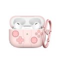 thumbnail image 1 of Estuche para Airpods Pro 2 generación 2022/2023 y Airpods Pro 2019 Estuche de uso rudo con llavero Soporte de carga inalámbrica YXJ (Rosa), 1 of 5