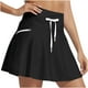 thumbnail image 1 of Traje de Baño Tops Mujeres Top Sólo Sólido Falda de Baño Forro, Traje de Baño Seco con Cremallera Bolsillo Fondo, 1 of 9