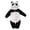 White Black, variant on Cjfdfy Toddler Baby Boy Girl Fall Winter Clothes Newborn Infant Kids Halloween Panda Costume Warm Plush Hooded Romper One Piece Animal Outfit Long Sleeve Zipper Jumpsuit