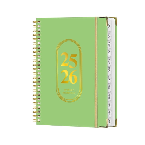 Cuaderno de espiral A5 con banda elástica | Páginas rayadas y en blanco | Tapa dura de cuero | Bloc de notas portátil | Papel duradero | Organizador multifuncional para trabajo, oficina, escritura