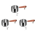 thumbnail image 2 of Maoww Wide Range Stainless Steel Pan With Double Button Stainless Steel Is Durable, 2 of 6