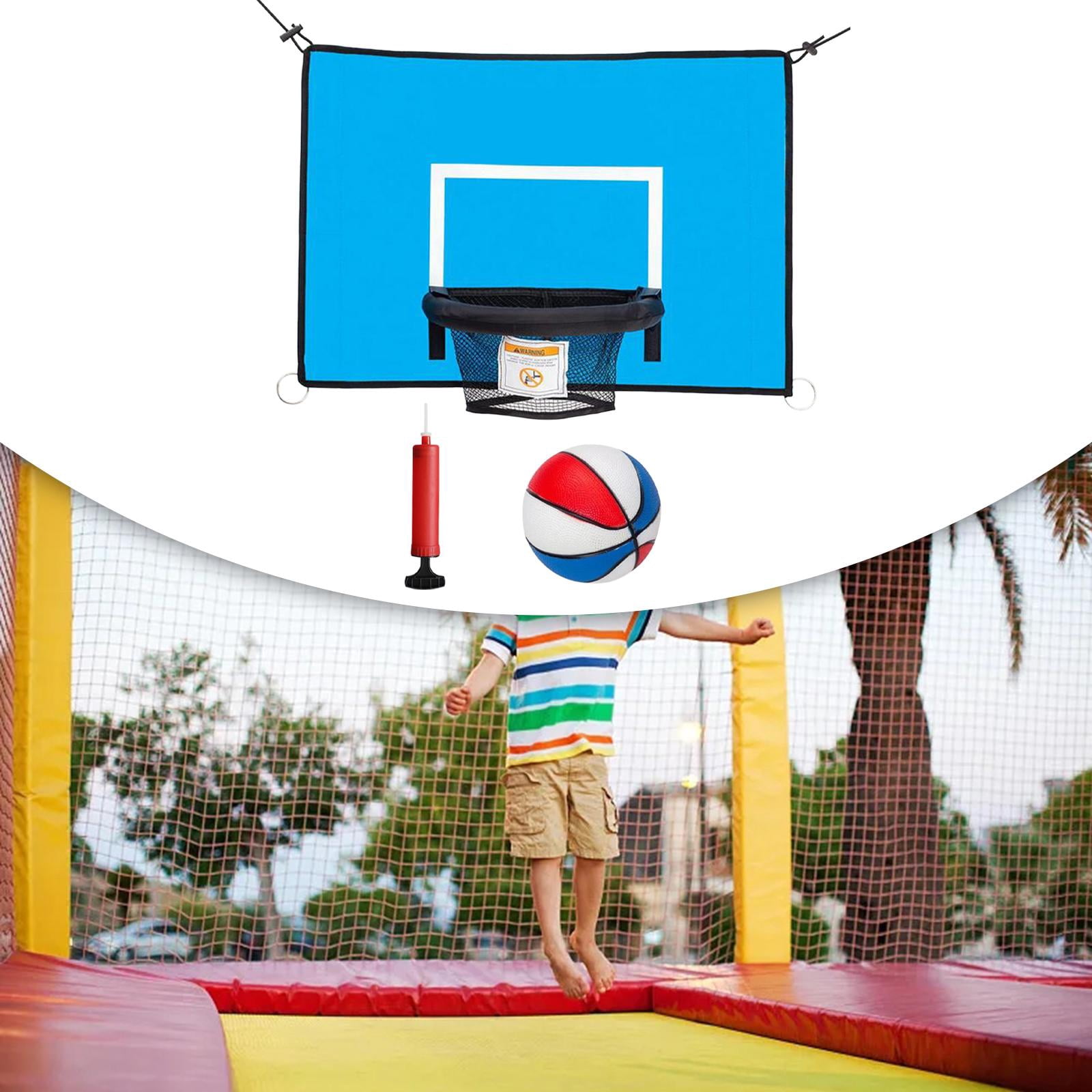 DimyFew Mini Basketball Hoop, Basketball Frame with Small Basketball Basketball Training 69cm Colored Ball